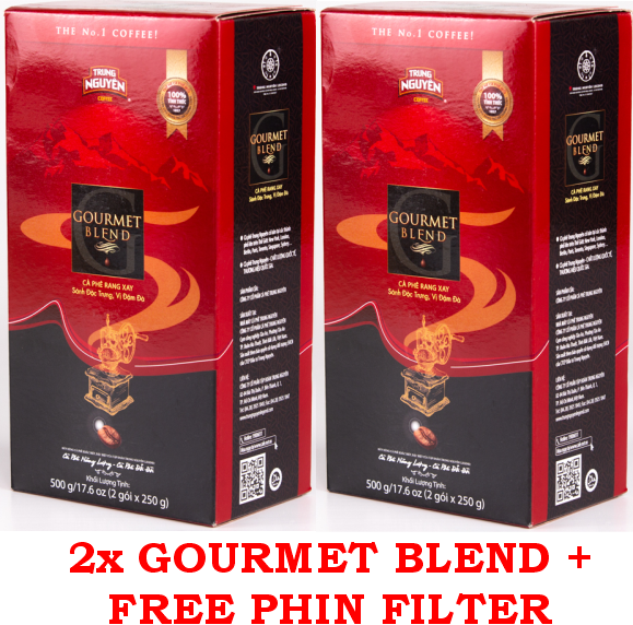 2x Gourmet Blend + FREE PHIN FILTER